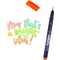 Tombow Kalligraphie-Stift Fudenosuke Neon, 6er-Set