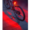 FISCHER Fahrrad-Akku-Rcklicht TWIN, mit Bodenbeleuchtung