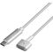 LogiLink USB-C - Apple MagSafe 2 Ladekabel, silber