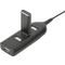 DIGITUS USB 2.0 Hub, 4-Port, Kabellnge: 300 mm, schwarz