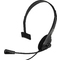 LogiLink Mono Headset, mit Mikrofon, 3,5 mm Klinkenstecker