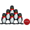 SCHILDKRT Kinder Bowling-Set "Pinguin"
