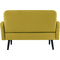 PAPERFLOW 2-Sitzer Sofa LISBOA, Kunstlederbezug, grn