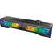 LogiLink Mobile Soundbar mit Partylicht, schwarz