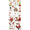 folia Weihnachts-Glitzer-Sticker CHRISTMAS