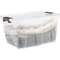 plast team Aufbewahrungsbox HOME BOX, 30 Liter, transparent