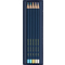 CARAN D'ACHE Farbstifte COSMIC BLUE, 10er Display