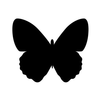 Securit Kreidetafel SILHOUETTE Schmetterling FB-BUTTERFLY bei   günstig kaufen