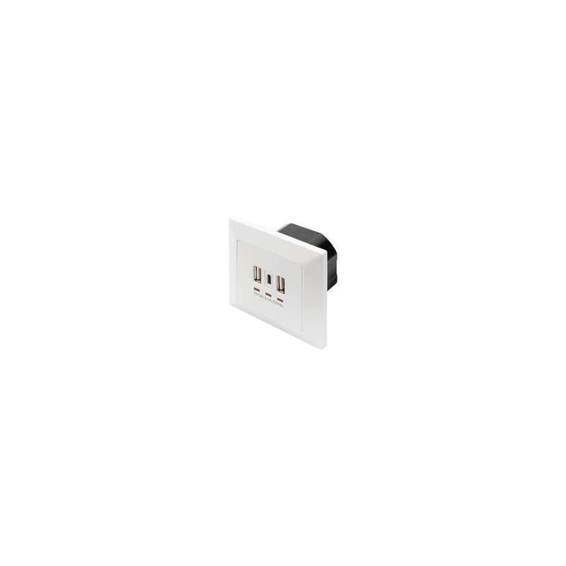 Digitus DA-70618 Steckdose mit USB A & USB-C Ports Unterputz