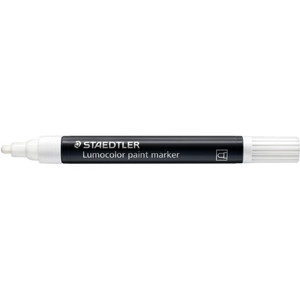 STAEDTLER Acrylmarker Lumocolor paint marker, wei